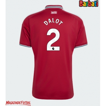 Manchester United Diogo Dalot #2 Tricou Fotbal Replică 2026-27 Barbati Acasa